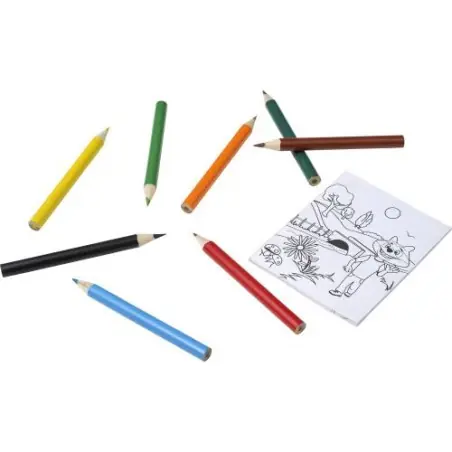 Set à dessin de 8 crayons Adita