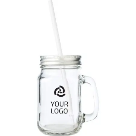 Bocal Mason en Verre Sakina - Élégance Pratique