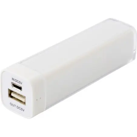 Chargeur en plastique 2200mAh Nia - Pratique et Efficace