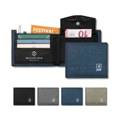 Porte-monnaie Anti RFID en rPET - Écologique et Pratique 2