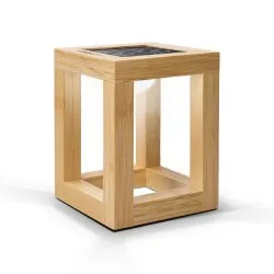 Lampe Solaire en Bambou - Éclairez votre Ambiance 2