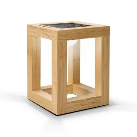 Lampe Solaire en Bambou - Éclairez votre Ambiance