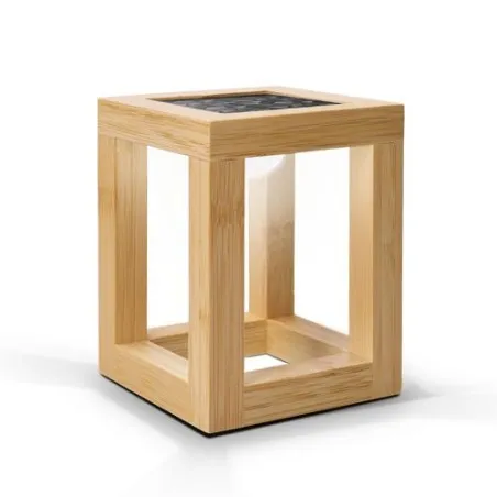 Lampe Solaire en Bambou - Éclairez votre Ambiance