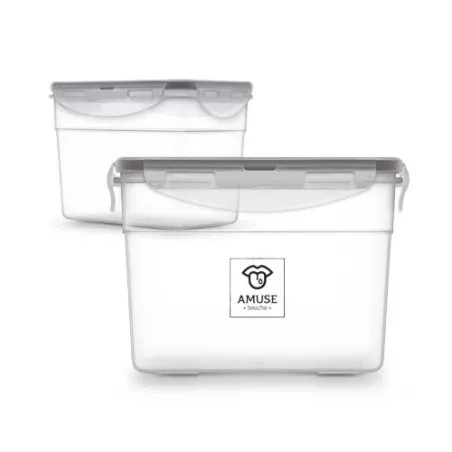 Boîte Repas ou Rangement 1L avec Couvercle
