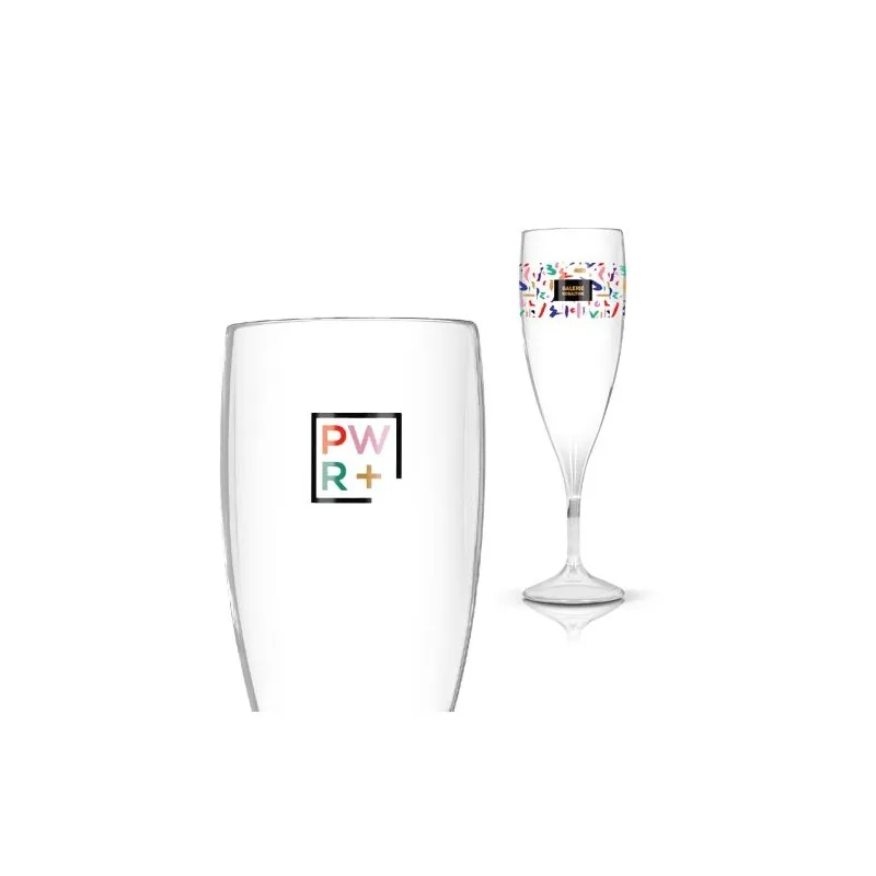 Flûte à Champagne Réutilisable en Tritan - 14 cl