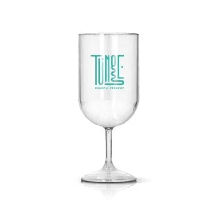 Verre à Pied en Plastique Réutilisable Tritan 18 cl