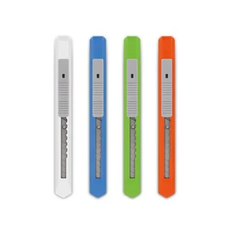 Cutter Plastique à Lame Auto-Retractable