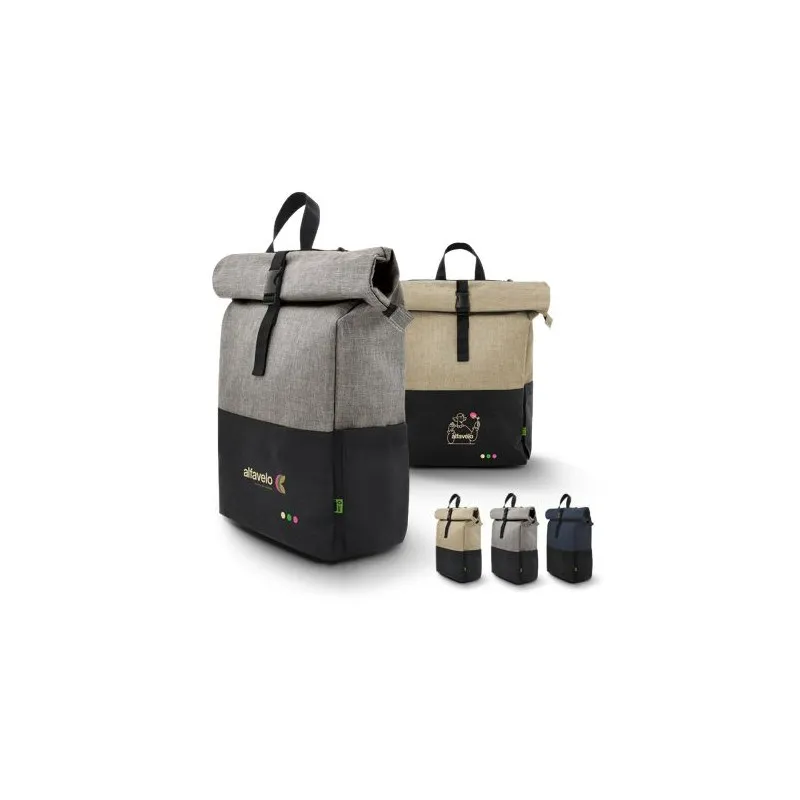 Sac à Dos Vélo Éco-Responsable en RPET écologique personnalisé