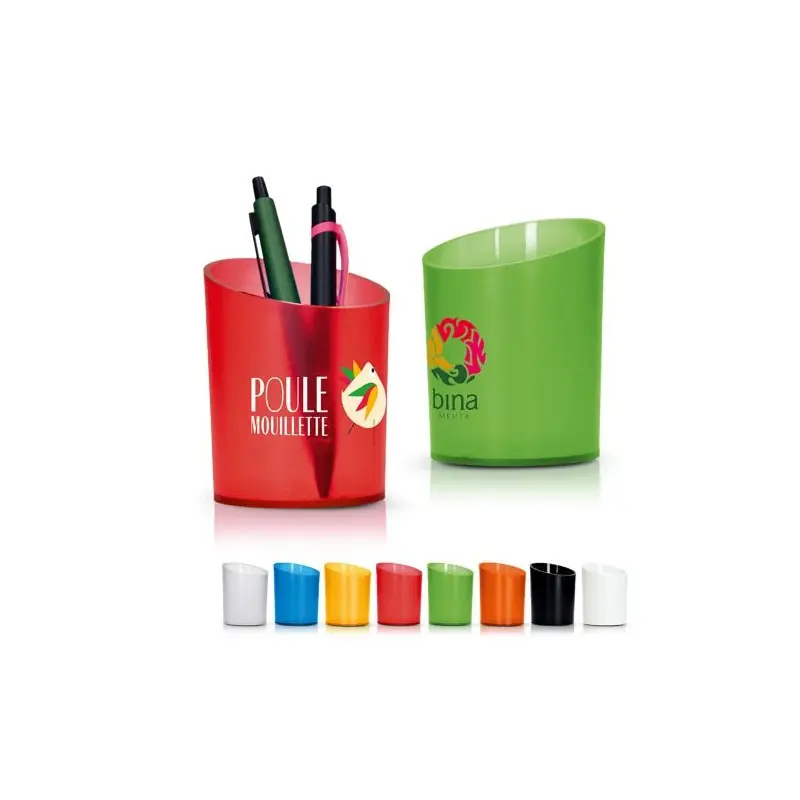 Pot à Crayons Plastique Personnalisable