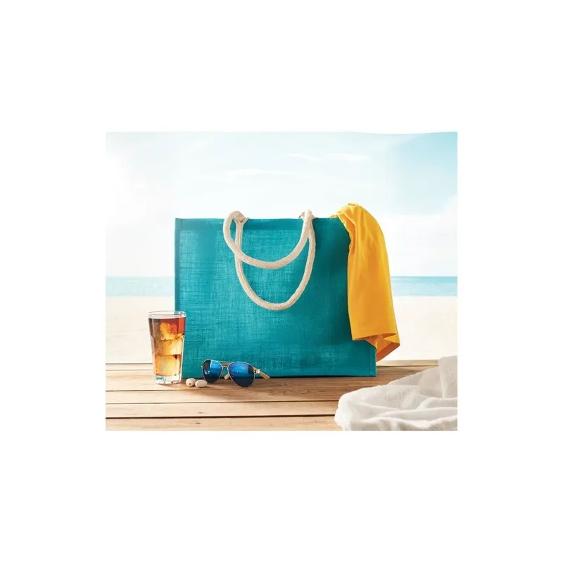 Sac Shopping en Jute AURA - Éco-Responsable et Pratique Personnalisé Personnalisé