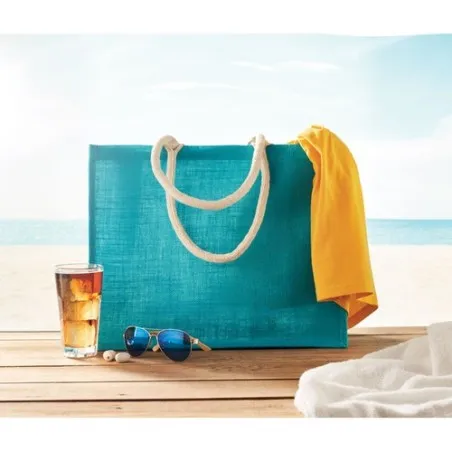 Sac Shopping en Jute AURA - Éco-Responsable et Pratique Personnalisé Personnalisé