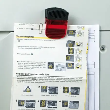 Pince à Courrier Aimantée – Organisation Bureau Pratique