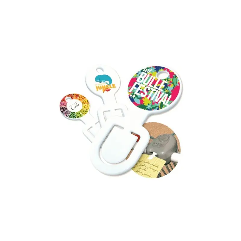 CLIPCOURSE - Jeton Consigne Pratique et Personnalisable