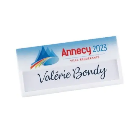 Badge Nominatif Magnétique Personnalisé