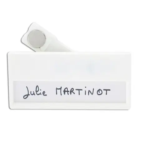 Badge Nominatif Magnétique Personnalisé