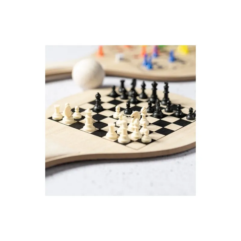 Raquette Plage Pecter - 3 Jeux Inclus