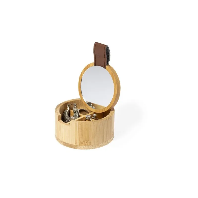 Élégant Étui à Bijoux Fontana en Bambou