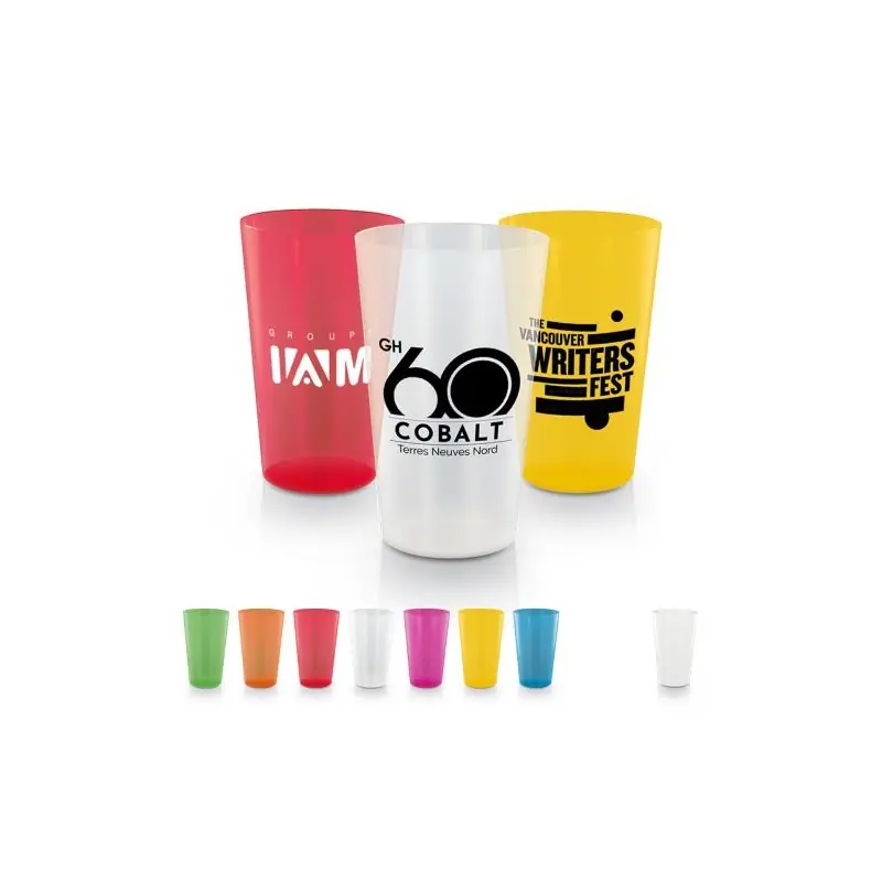 Gobelet Plastique Réutilisable 60 cl - Idéal pour Événements Personnalisé