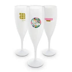 Flûte à Champagne Plastique Réutilisable 14 cl