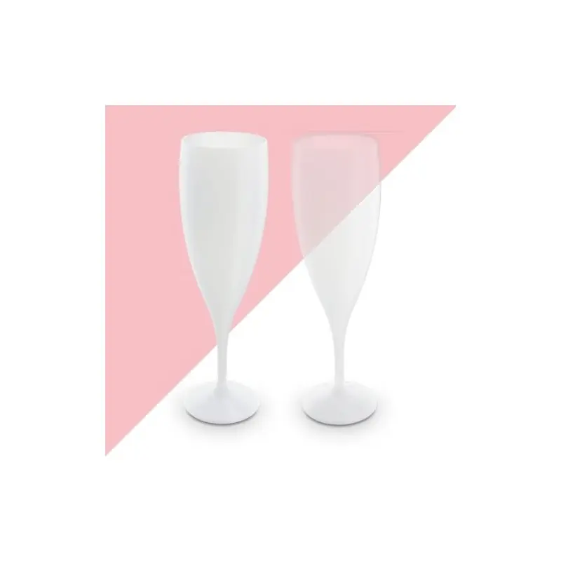 Flûte à Champagne Plastique Réutilisable 14 cl