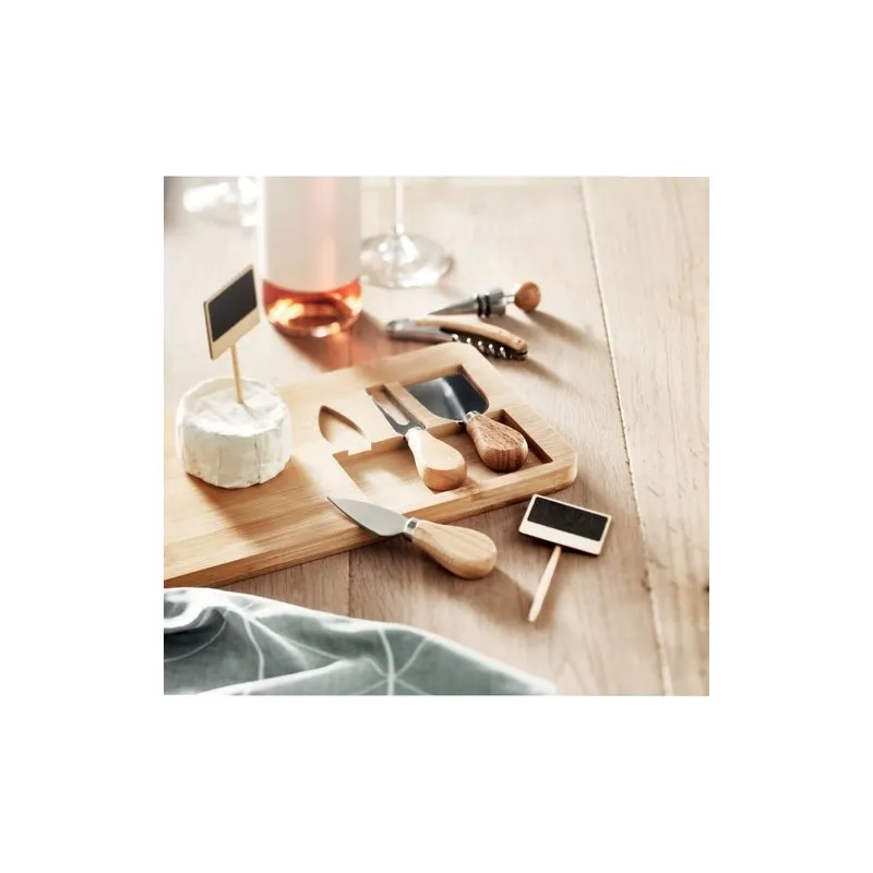 Plateau à fromage en bambou GLENAVY