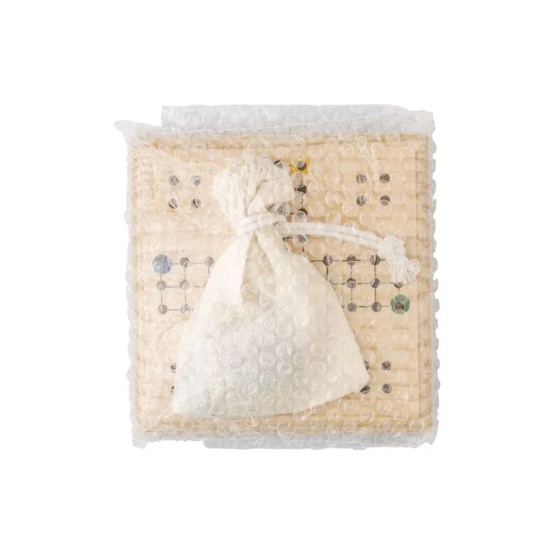 Jeu de Petits Chevaux en Bois Yasir