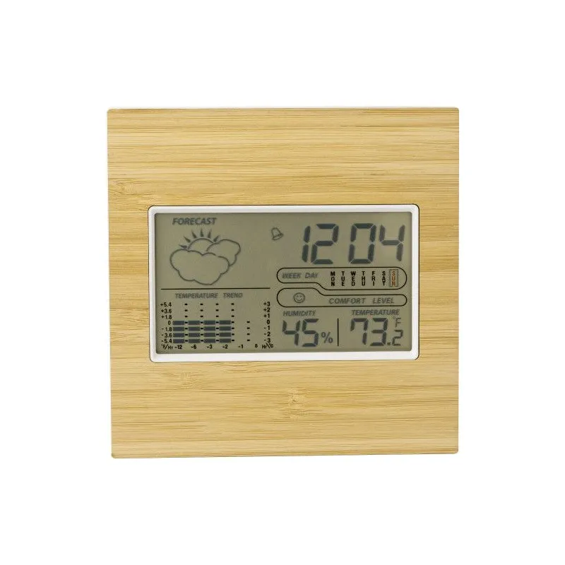 Station Météo en Bambou Lia - Élégance Naturelle