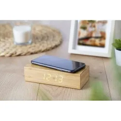 Chargeur à induction en bambou Rosie 2