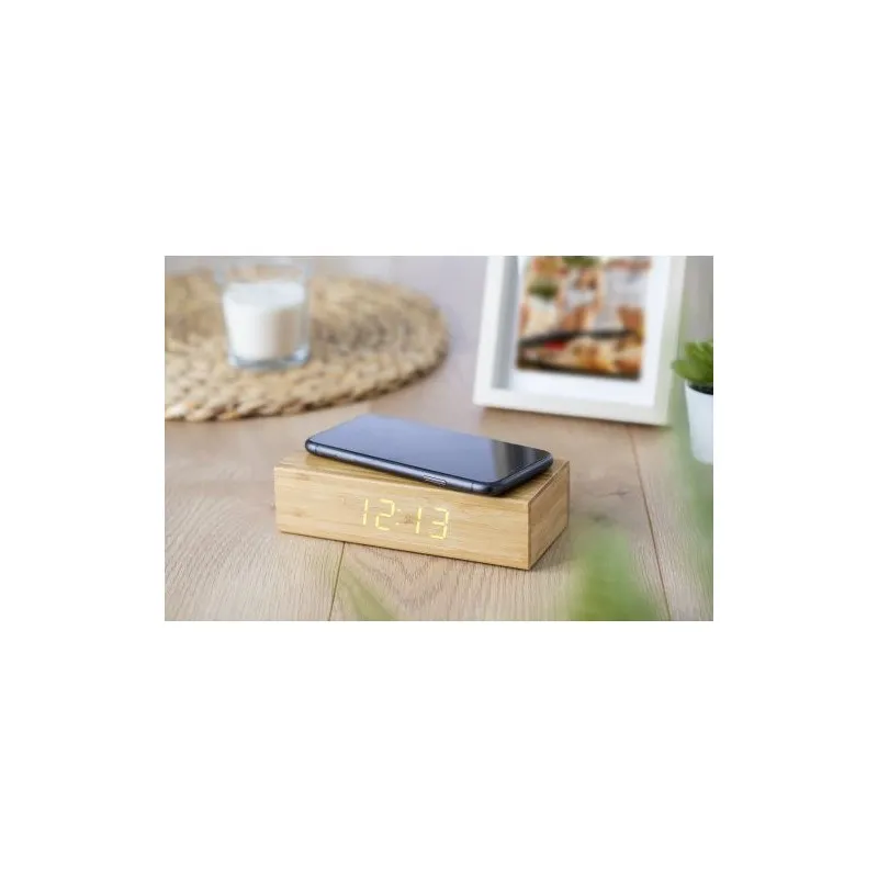 Chargeur à induction en bambou Rosie