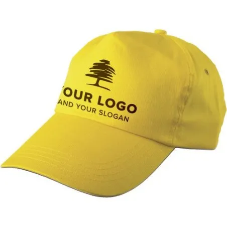 Casquette en coton 5 panneaux Lisa - Style et Confort