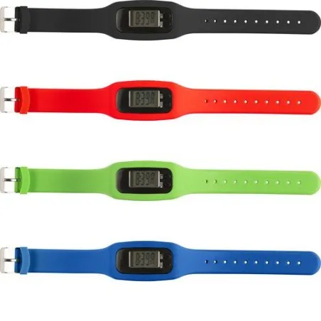 Podomètre en Silicone Tahir - Suivi Sportif Précis