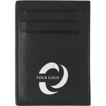 Porte-cartes RFID en cuir Logan
