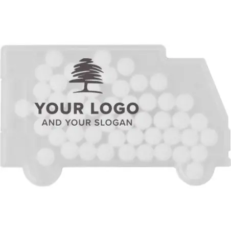 Boîte en plastique de bonbons Richard - Un délice sans sucre