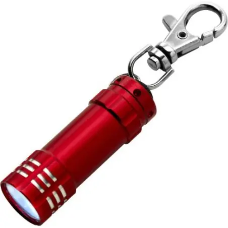 Porte-clés torche en aluminium Anna