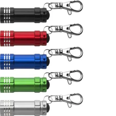 Porte-clés torche en aluminium Anna