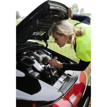 Porte-clés torche en aluminium Anna