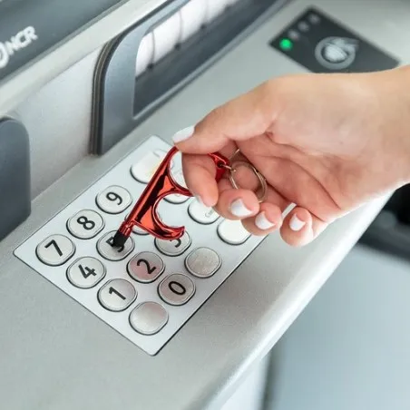 Porte-Clés Anticontact Cimak - Sécurité et Hygiène