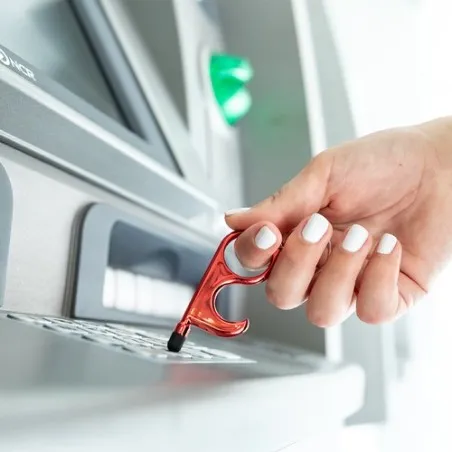 Porte-Clés Anticontact Cimak - Sécurité et Hygiène