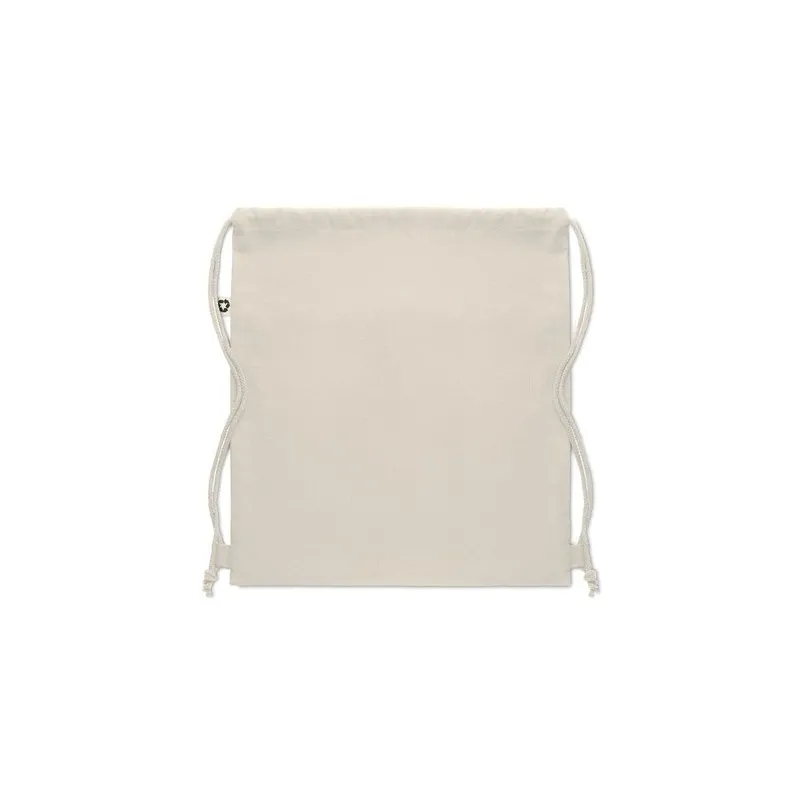 Sac à cordon en coton recyclé PANDA BAG Personnalisé