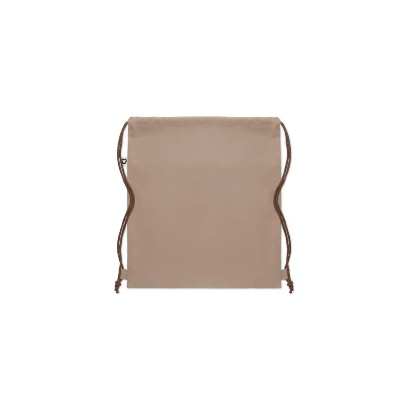 Sac à cordon en coton recyclé PANDA BAG Personnalisé