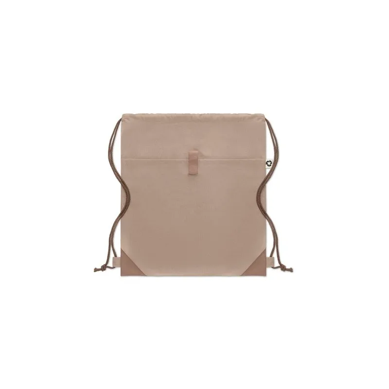 Sac à cordon en coton recyclé PANDA BAG Personnalisé