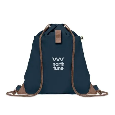 Sac à cordon en coton recyclé PANDA BAG Personnalisé