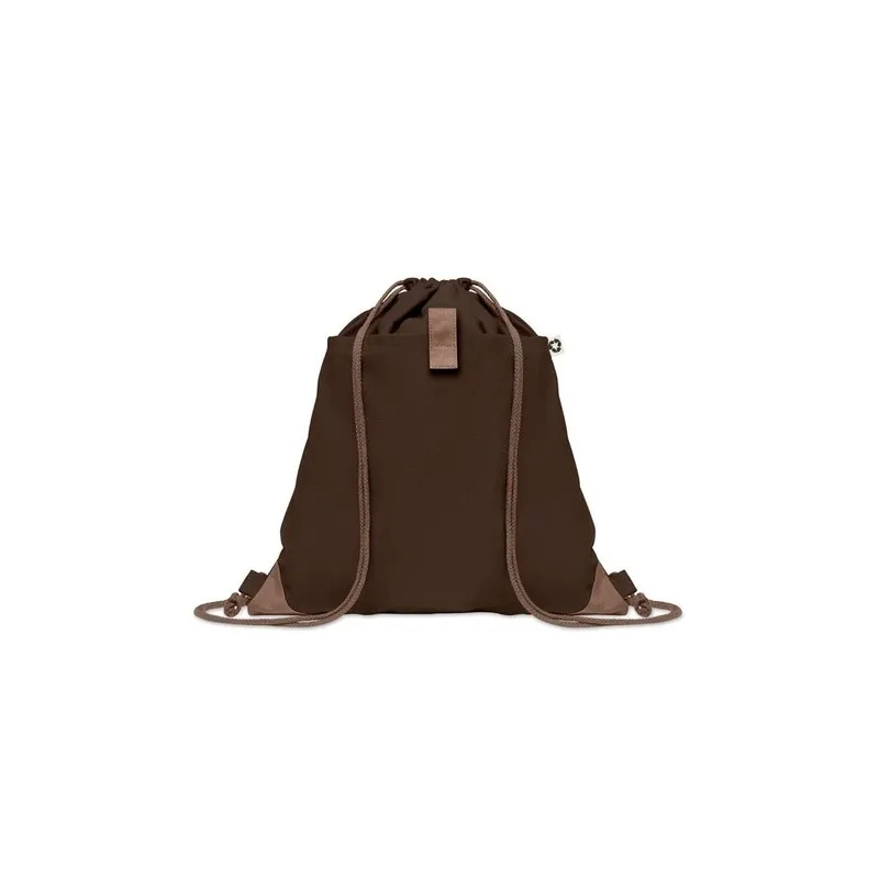 Sac à cordon en coton recyclé PANDA BAG Personnalisé