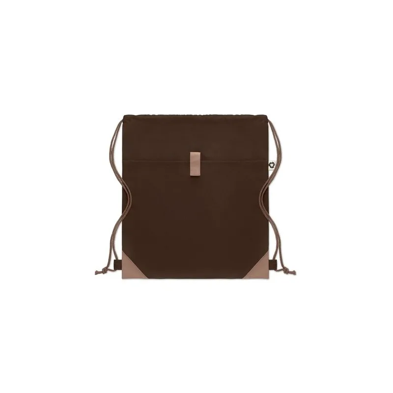 Sac à cordon en coton recyclé PANDA BAG Personnalisé