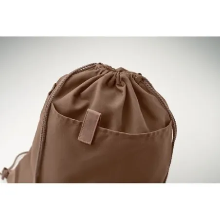 Sac à cordon en coton recyclé PANDA BAG Personnalisé