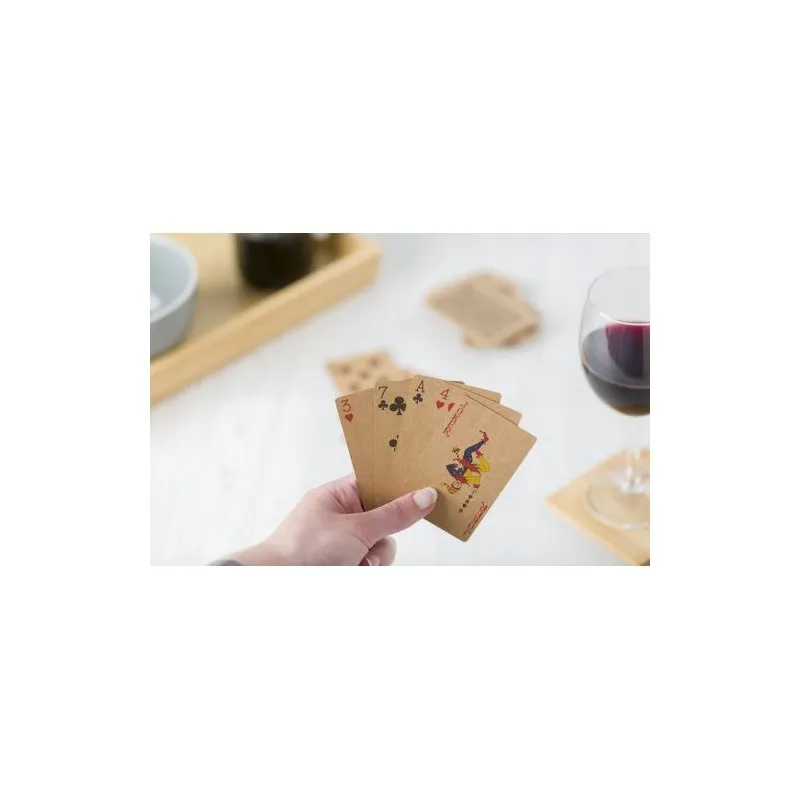 Jeu de cartes en carton recyclé - Andreina