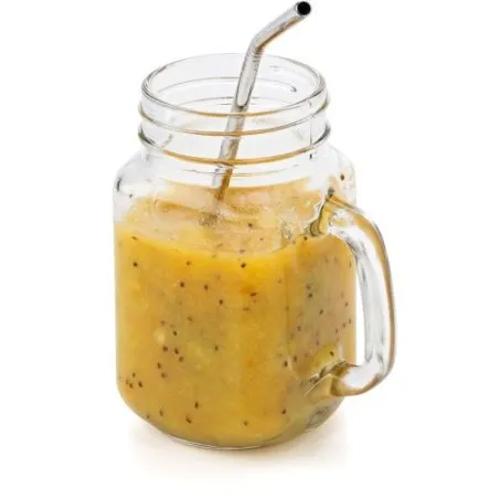 4 Pailles en Acier Inoxydable Rudy - Écologiques et Pratiques