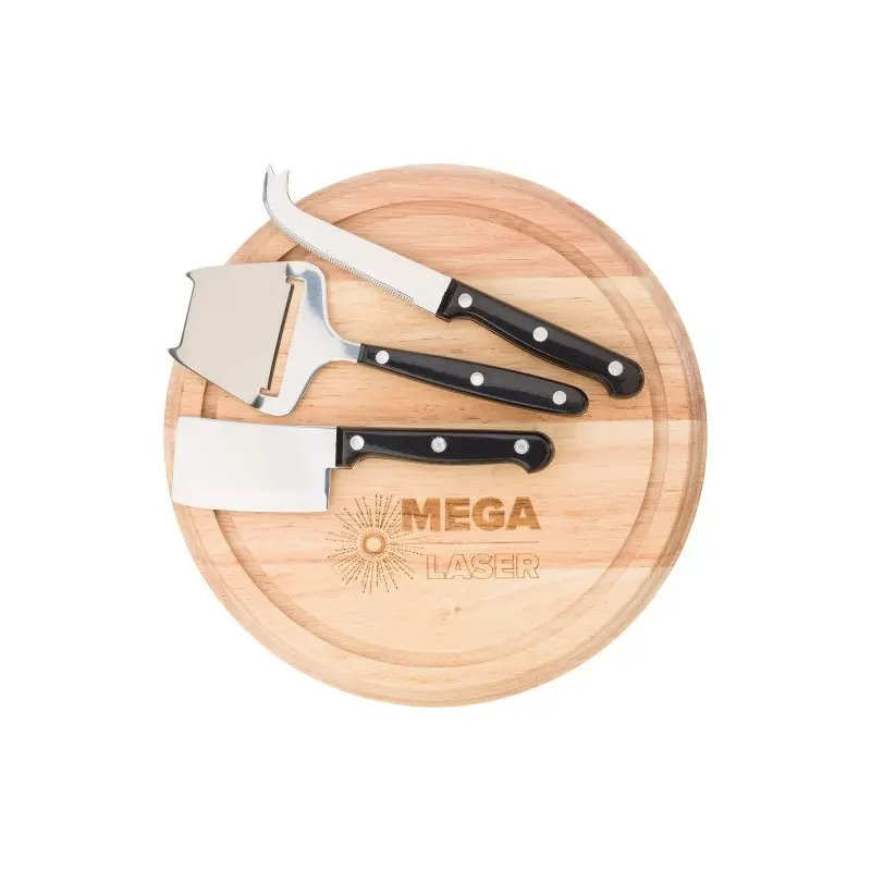 Plateau à Fromage en Bois Max - Élégance et Praticité