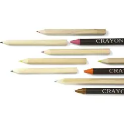 Set de 6 Crayons Selena - Couleurs Vibrantes 2