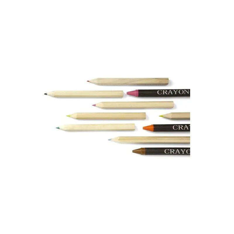 Set de 6 Crayons Selena - Couleurs Vibrantes